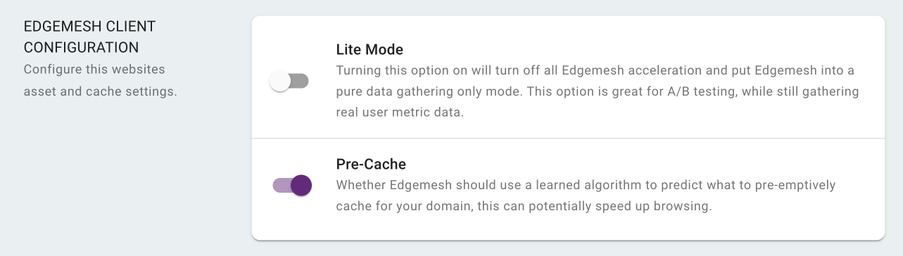 Portal Lite Mode